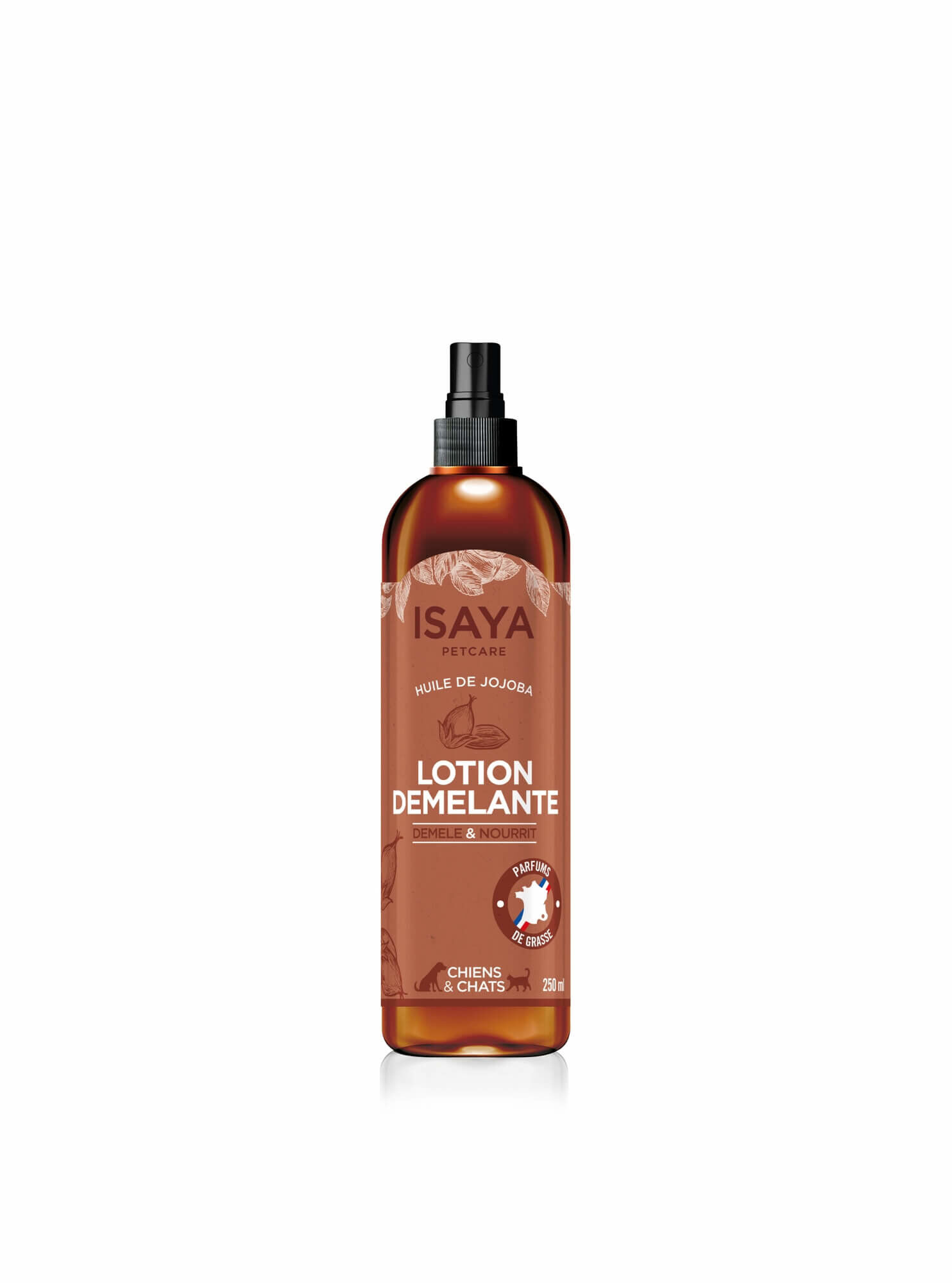 Isaya - Lotion D&eacute;m&ecirc;lante pour Chien et Chat - 250ml Image num&eacute;ro 1