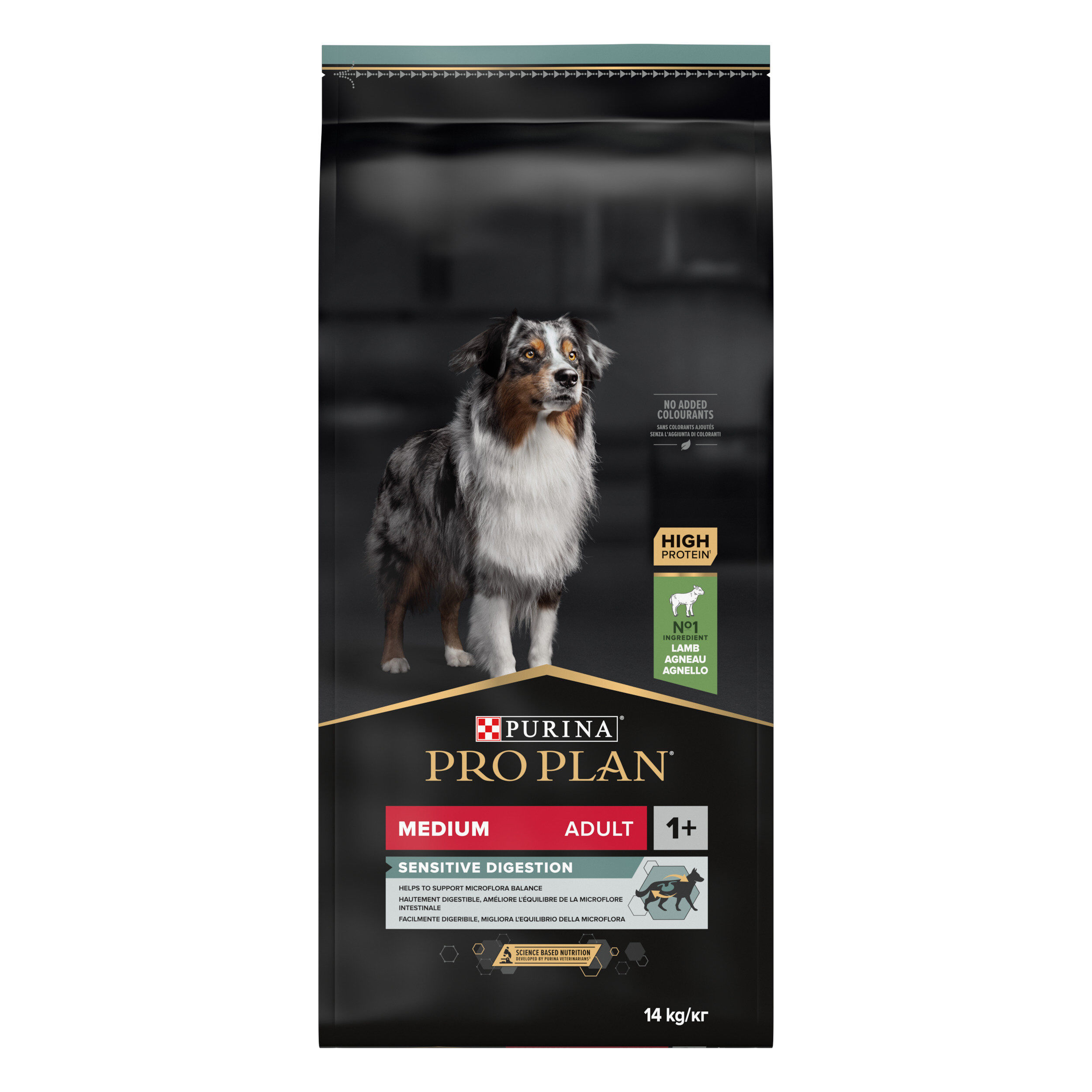 Pro Plan Croquettes OPTIDIGEST Sensitive Digestion a l Agneau pour Chien Adulte 14Kg Animalis