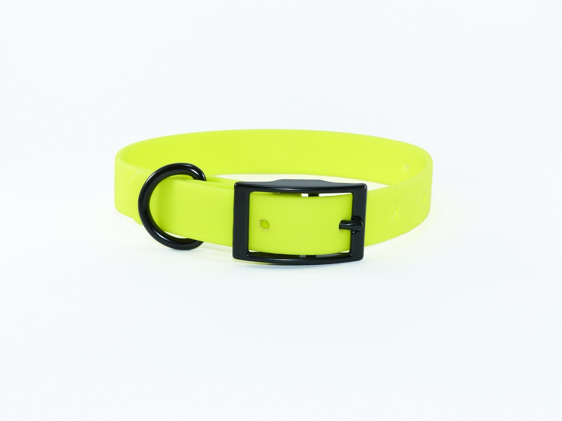 Ekys - Collier Biothane 18mm pour Chien - Jaune Image num&eacute;ro 1