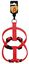 Animalis - Harnais Basic Rouge pour Chien - T0 12mm et 32/45cm Indicateur image numéro 2