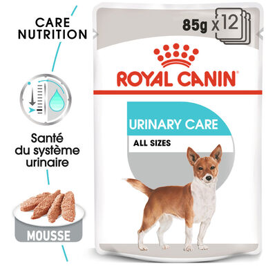 Royal Canin - Pâtée en mousse URINARY CARE MOUSSE CHIEN TOUTE TAILLE - 12x85g