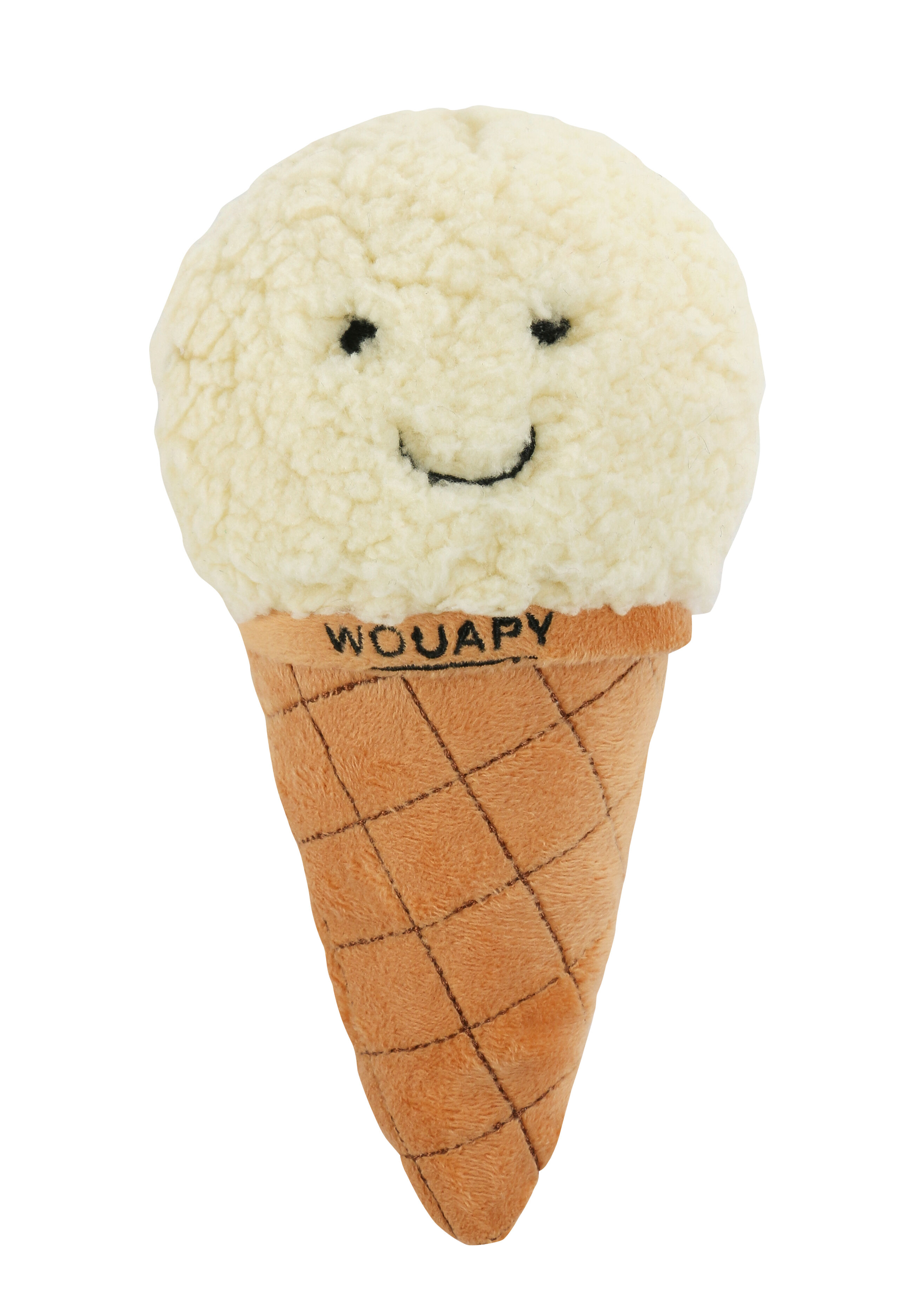 Wouapy - Jouet Peluche Cornet de Glace pour Chiens Image num&eacute;ro 1