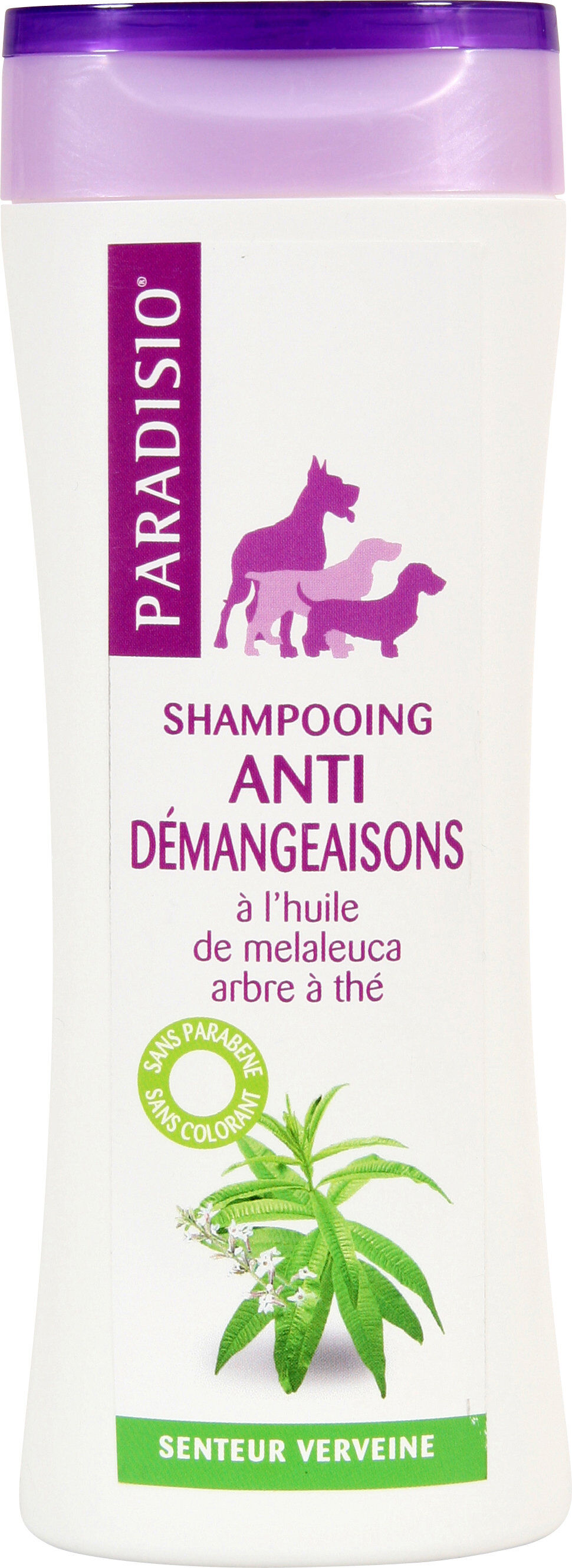 Paradisio - Shampoing Anti-d&eacute;mangeaisons Senteur Verveine pour Chien - 250ml Image num&eacute;ro 2
