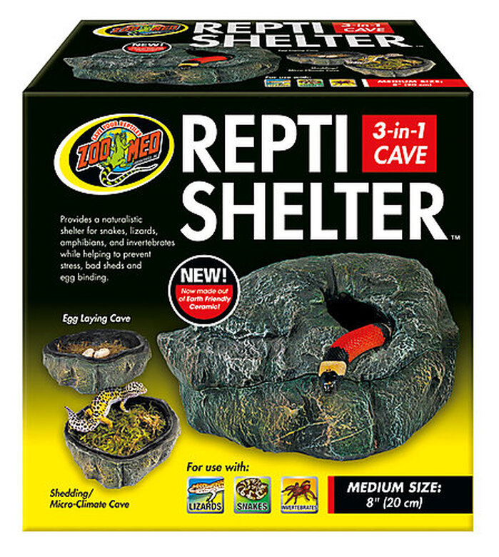 Zoomed - Grotte Repti Shelter pour Reptiles - M image number null