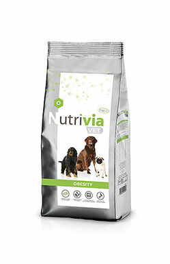 Nutrivia Vet - Croquettes Obesity pour Chiens - 12Kg