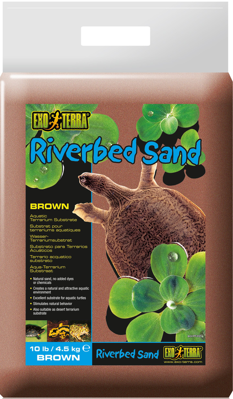 Exo Terra - Substrat Riverbed Sand pour Terrarium - 4,5Kg image number null