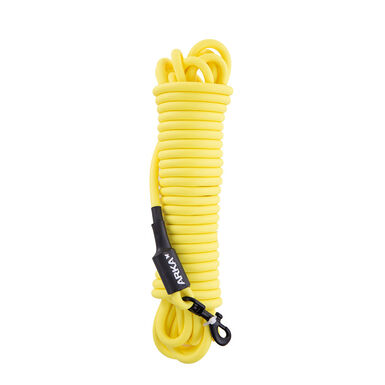 Arka - Longe Ronde Fluo sans Poignée Jaune pour Chiens
