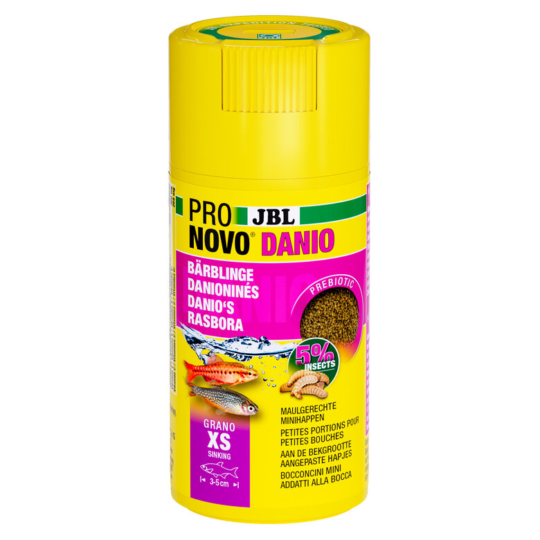 JBL - Aliment en Granulés Pronovo DANIO GRANO pour Poissons Tropicaux - 100ml Image numéro 1 JBL - Aliment en Granulés Pronovo DANIO GRANO pour Poissons Tropicaux - 100ml Image numéro 1