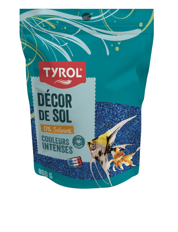 Tyrol - Quartz Fluo Bleu pour Aquarium - 800g Image numéro 1 Tyrol - Quartz Fluo Bleu pour Aquarium - 800g Image numéro 1