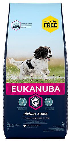 Eukanuba - Croquettes au Poulet pour Chien Adulte de Taille Moyenne Image num&eacute;ro 3