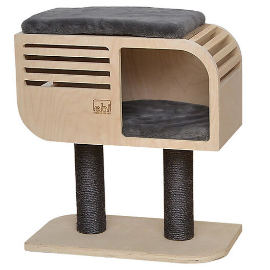 EBI - Arbre à Chat Atlas 60 Gris pour Chat - 63,5cm image number null