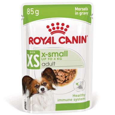 Royal Canin - Sachets Humides en Sauce X-Small Adult - 12x85g