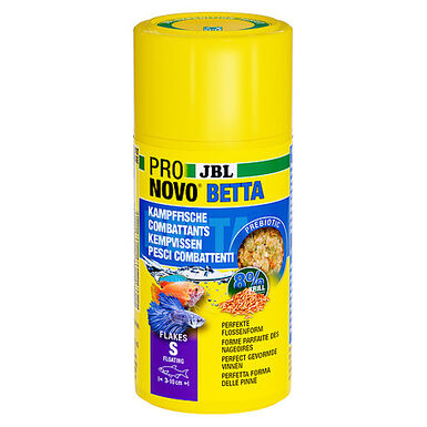 JBL - Aliment en Flocons Pronovo BETTA FLAKES pour Poissons Combattants - 100ml