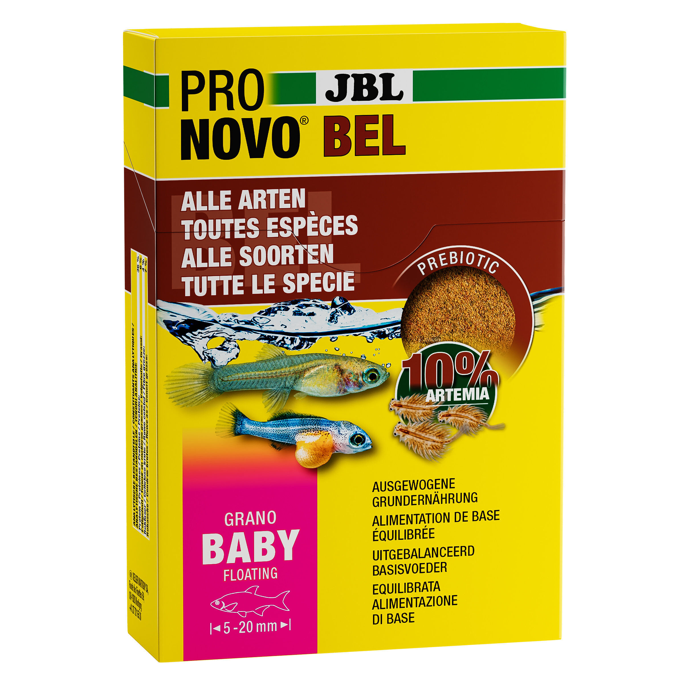 JBL - Kit Nourrtiture d'Elevage Pronovo BEL GRANO BABY pour Alevins - 3x10ml Image num&eacute;ro 1