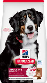 Hill's Science Plan - Adult Croquettes Pour Grand Chien A L'agneau Et Riz  - 12kg