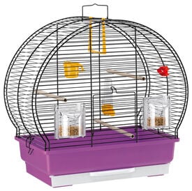Ferplast - Cage Luna 2 pour Oiseaux - Noir
