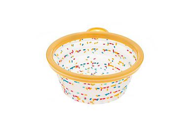 Ferribiella - Bol Confetti en Silicone pour Chiens