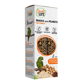 Small Life - Snacks aux Cacahu&egrave;tes pour Perroquets - 180g