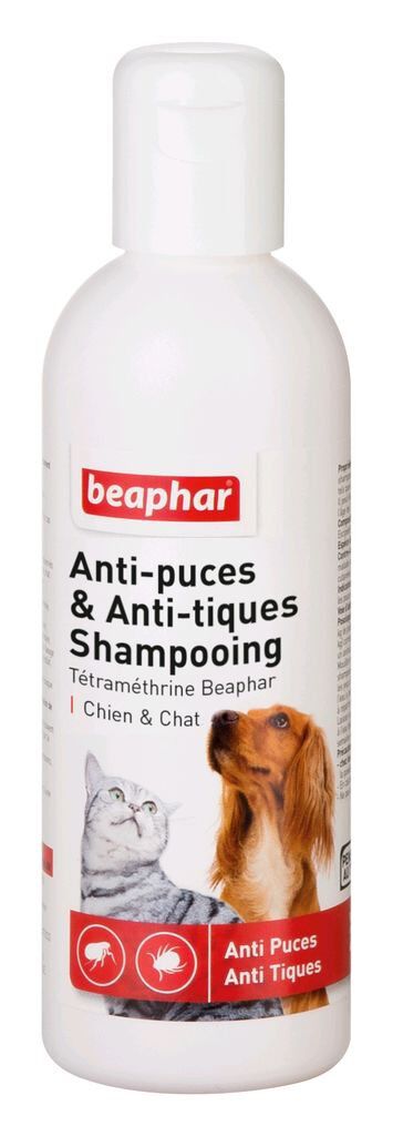 Beaphar - Shampoing Antiparasitaire Chiens et Chats - 200ml Image num&eacute;ro 1
