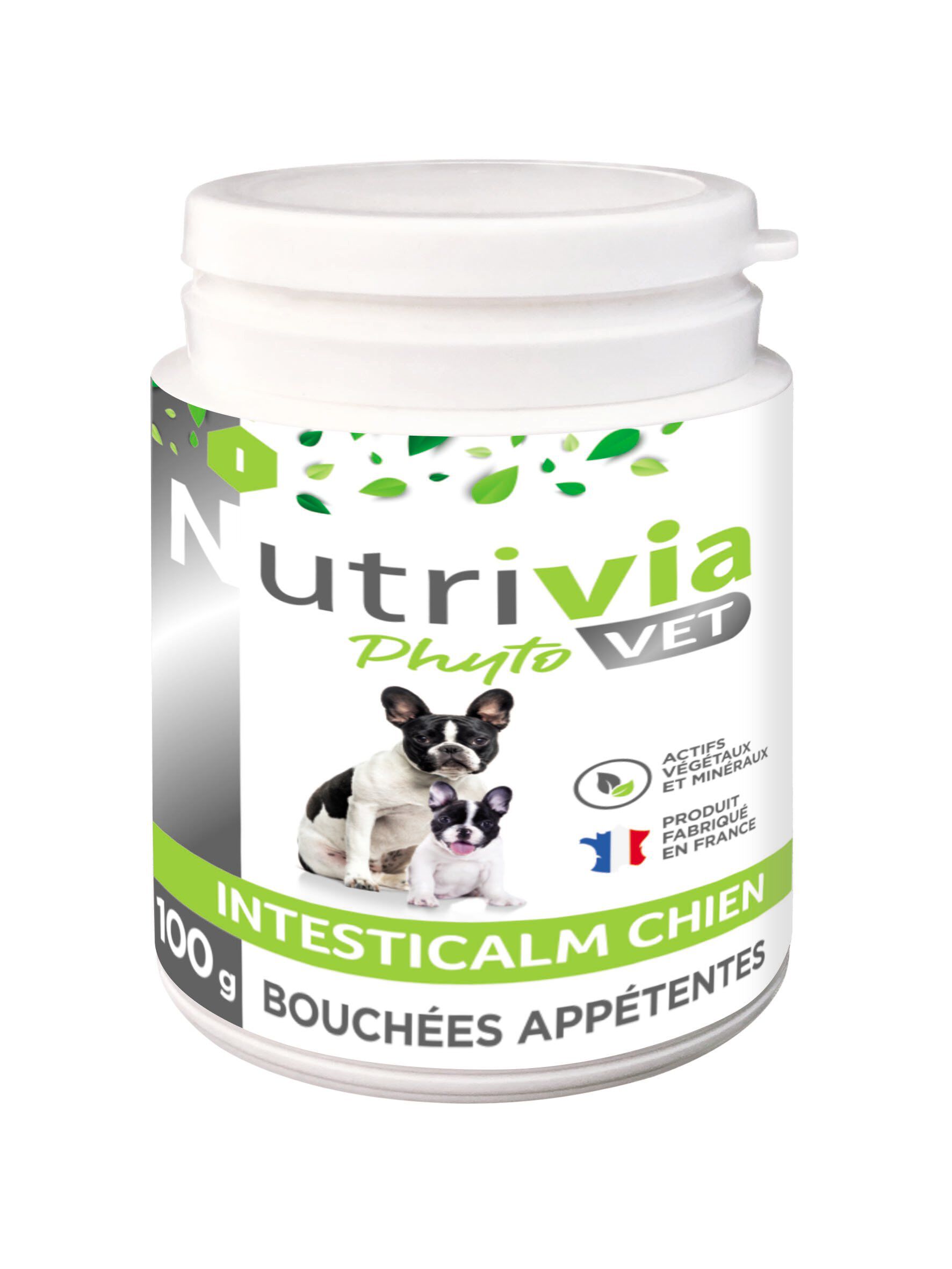 Nutrivia Vet - Bouch&eacute;es App&eacute;tentes Intesticalm pour Chiens - 100g Image num&eacute;ro 1