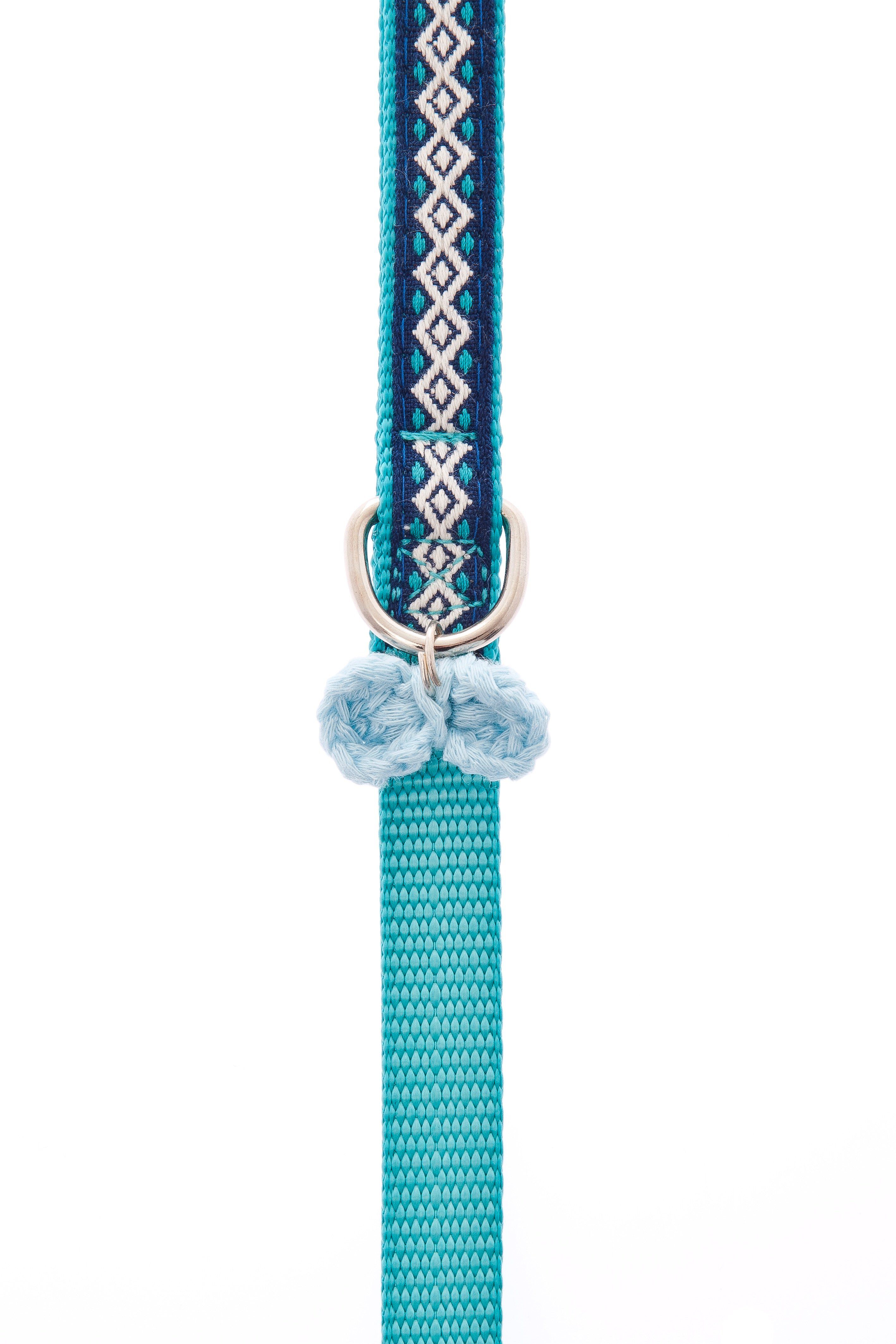 Ferribiella - Ensemble Laisse + Harnais R&eacute;glable Bleu pour Chats - S Image num&eacute;ro 3