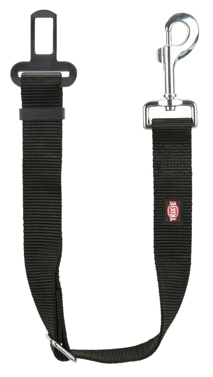 Trixie - Ceinture de S&eacute;curit&eacute; Noir pour Harnais Voiture - M/L (45/70cm/30 mm) Image num&eacute;ro 1