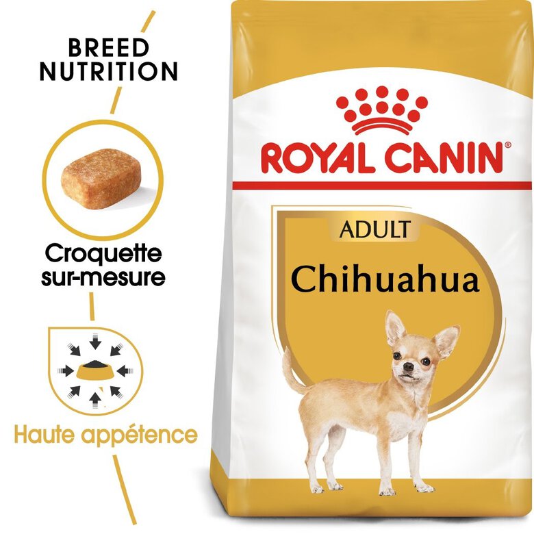 Royal Canin - Croquettes Chihuahua pour Chien Adulte - 1,5Kg Image numéro 3 Royal Canin - Croquettes Chihuahua pour Chien Adulte - 1,5Kg Image numéro 3