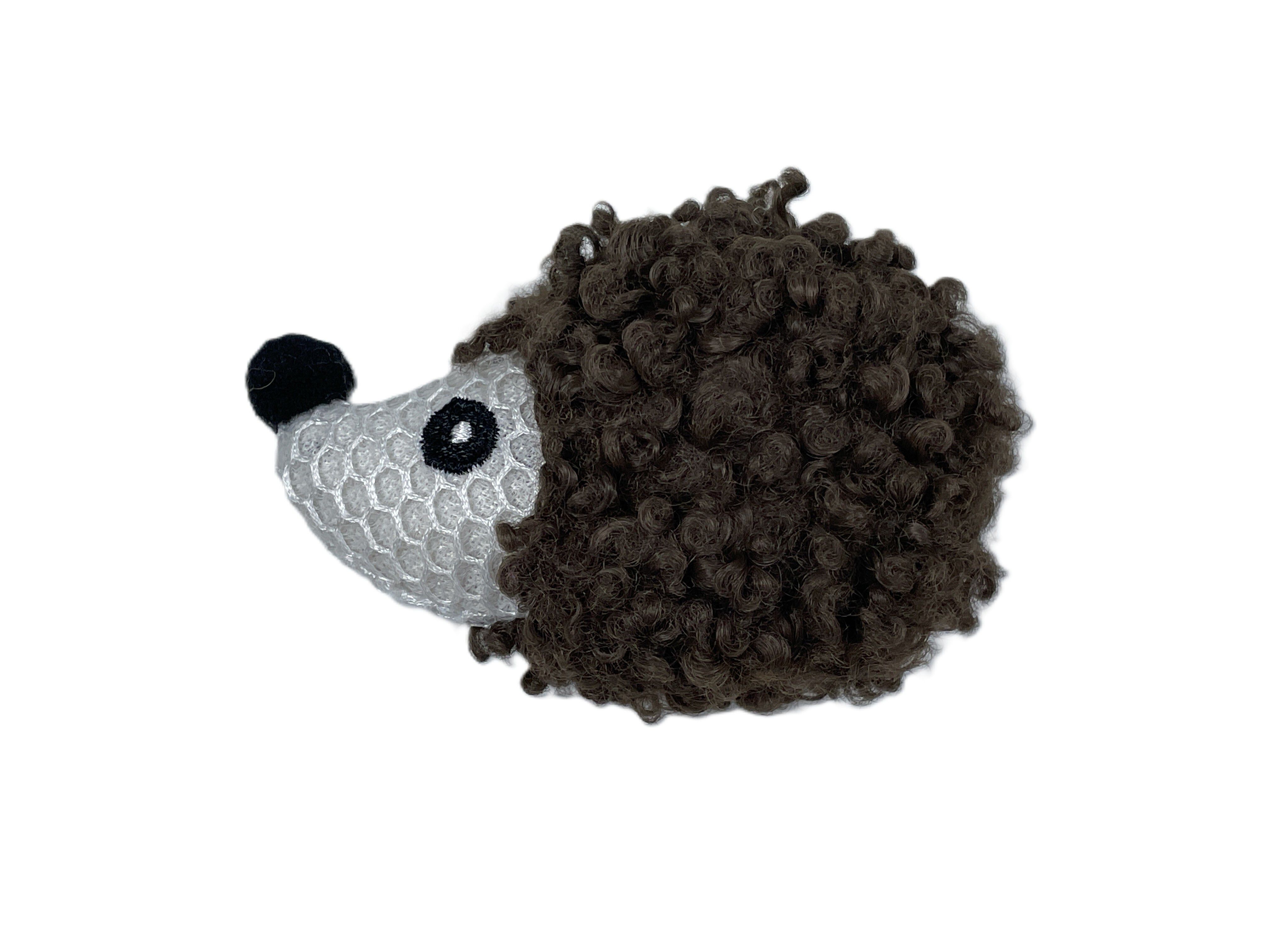 Tootoy! - Jouet Peluche H&eacute;risson avec Herbe &agrave; Chat - 9cm Image num&eacute;ro 2