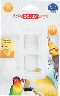 Zolux - Mangeoire avec Grille pour Oiseaux - S