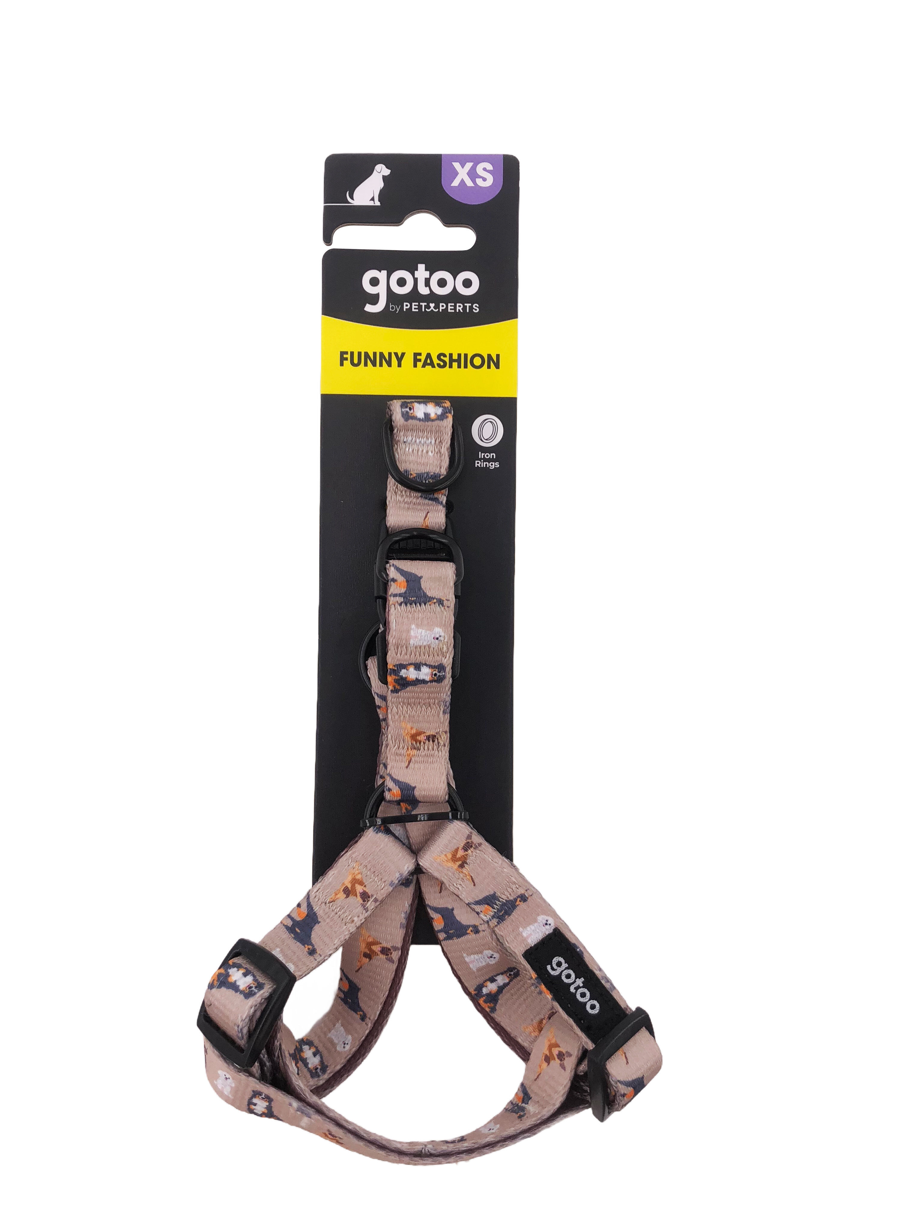 Gotoo - Harnais Marron pour Chien - XS Image num&eacute;ro 5