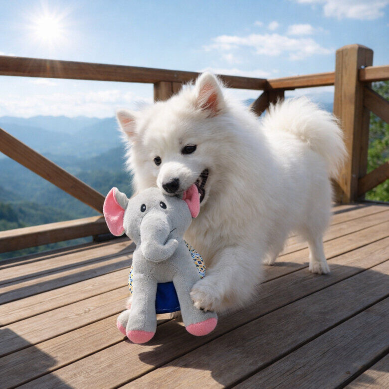 Summer Vibes - Peluche El&eacute;phant Dolce Vita pour Chiens - 27cm Image num&eacute;ro 6