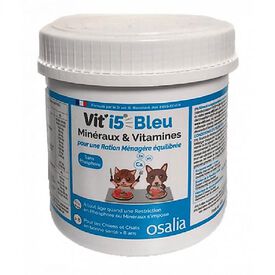 Osalia - Complément Vit'i5 Bleu pour Chiens et Chats de plus de 8ans - 600g