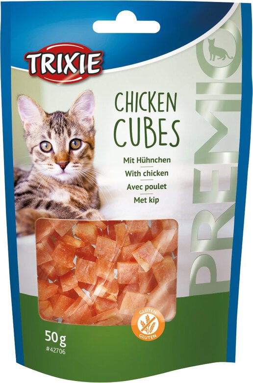 Trixie - PREMIO Chicken Cubes - 50 g Image numéro 2 Trixie - PREMIO Chicken Cubes - 50 g Image numéro 2