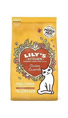 Lily's Kitchen - Croquettes Adulte au Poulet pour Chat - 4Kg