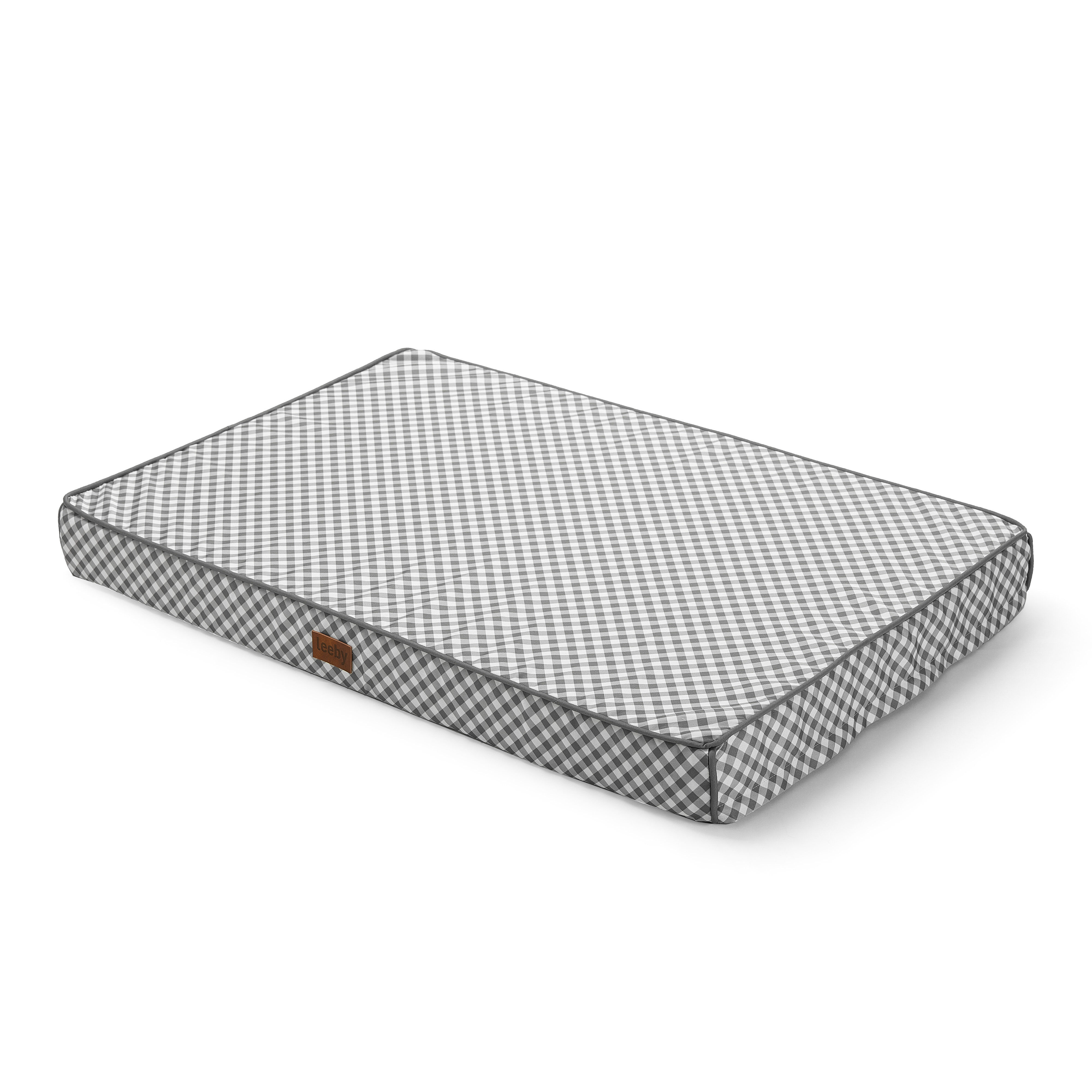 Leeby - Matelas premium Vichy pour Chien - S Image num&eacute;ro 2