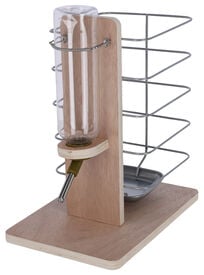 Kerbl - Râtelier + Coin à Eau pour Rongeurs - 22,5x15,5x27cm