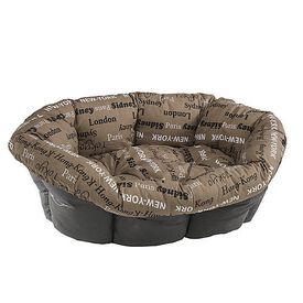 Ferplast - Coussin en Tissu Siesta pour Corbeille Deluxe - Marron