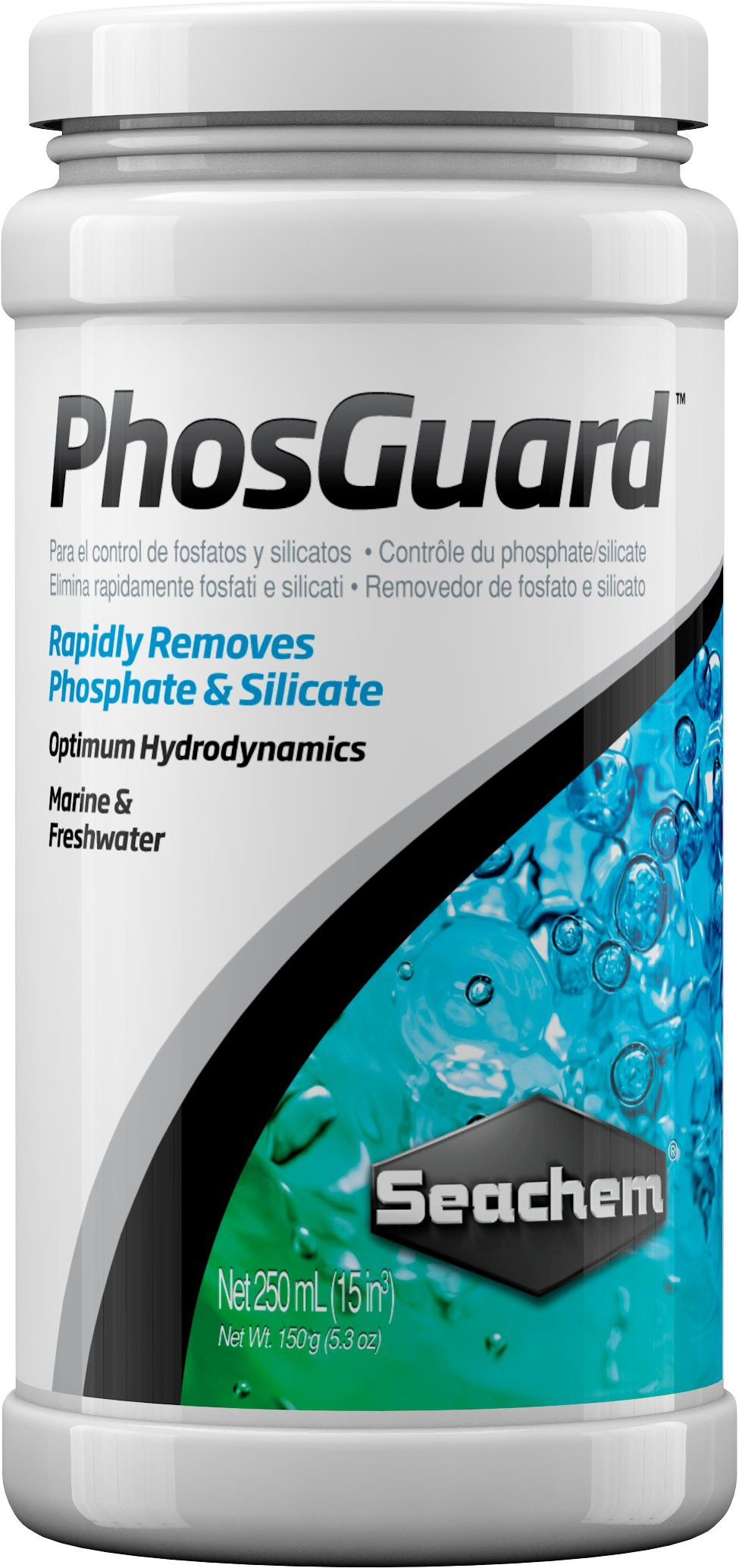 Seachem - PhosGuard Contr&ocirc;le du Phosphate/Silicate pour Aquarium - 250ml Image num&eacute;ro 1