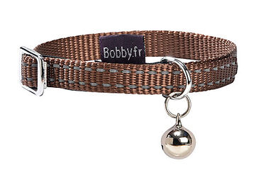 Bobby - Collier Safe 10 Marron pour Chats - 30cm