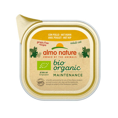 Almo Nature - Pâtée Bio Organic  Poulet - 85g