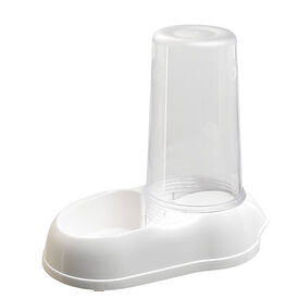 Ferplast - Distributeur Azimut 5500 Eau / Nourriture pour Chiens - Blanc
