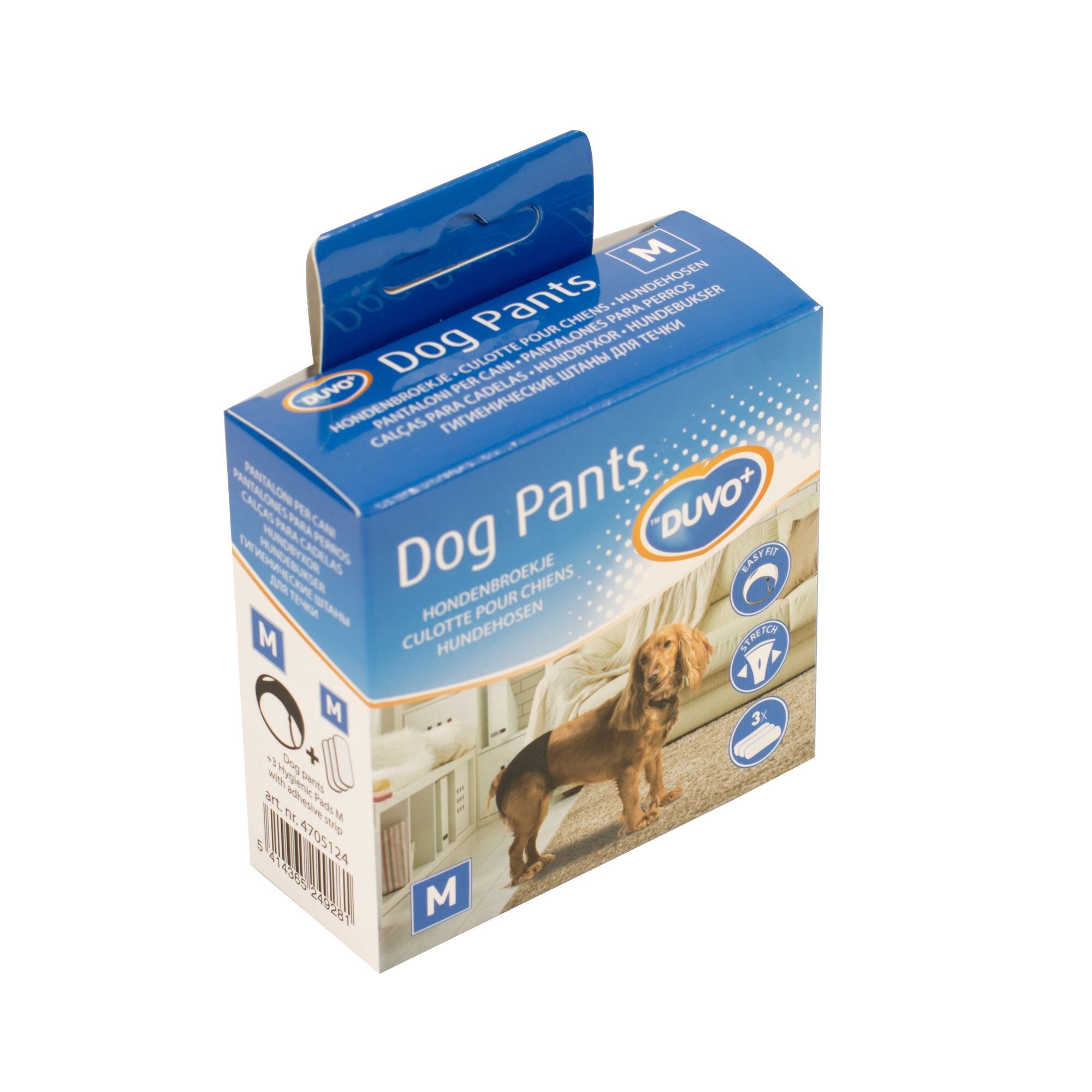 Duvoplus - Culotte Hygi&eacute;nique Noir pour Chien - M Image num&eacute;ro 1