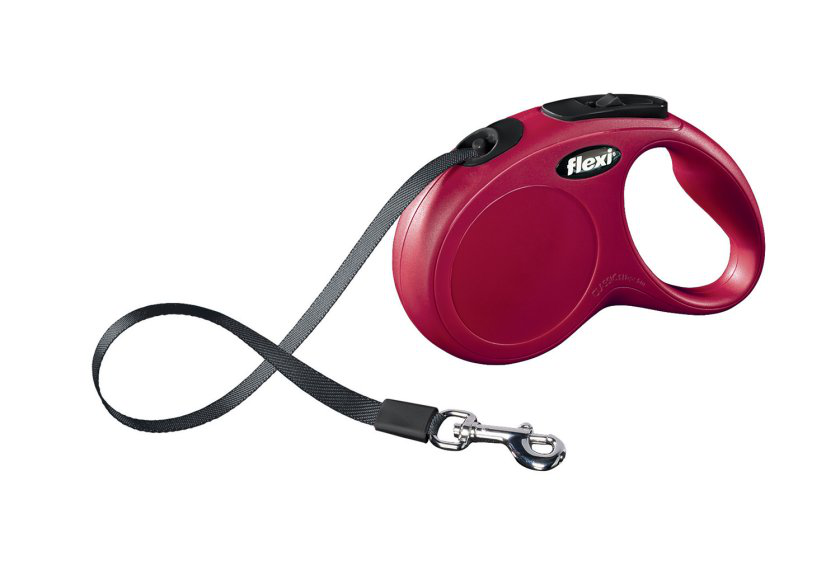 Flexi - Laisse Classic avec Sangle pour Chien Rouge - S (5m) Image num&eacute;ro 1