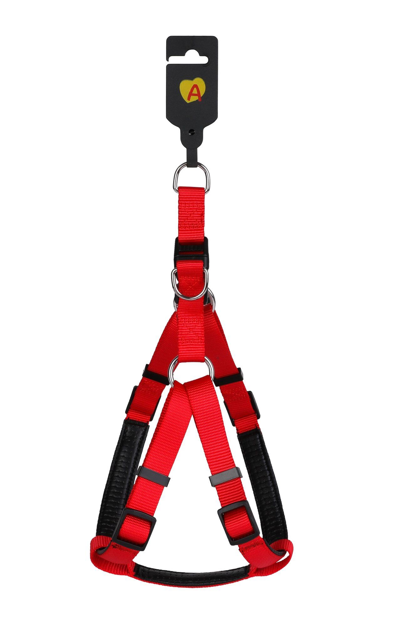 Animalis - Harnais Basic Confort Rouge pour Chien - T2 20mm et 57/75cm Image num&eacute;ro 1