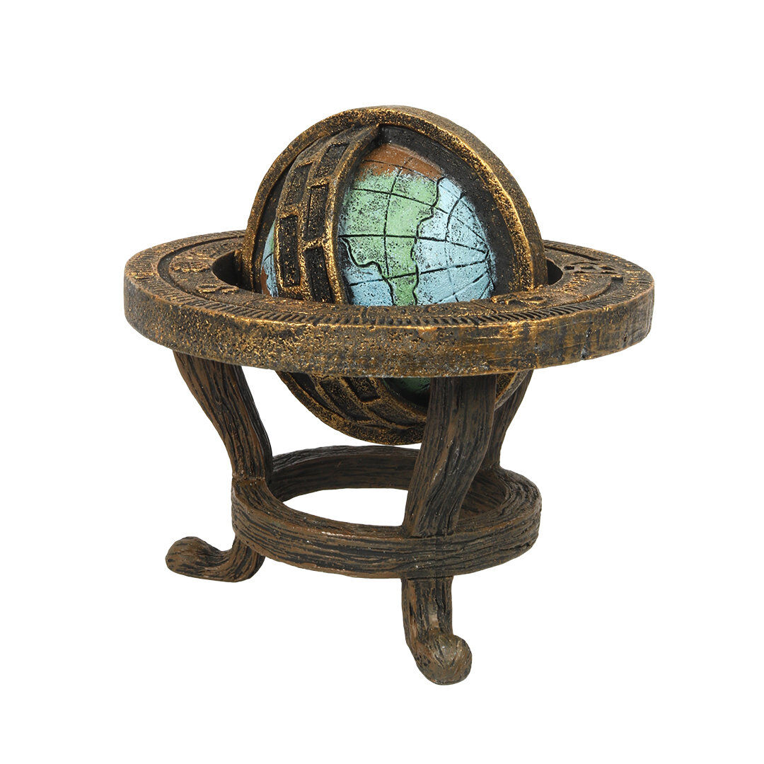 Aquadella - D&eacute;coration Steampunk Globe pour Aquarium Image num&eacute;ro 1