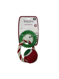 Wonder Christmas - Jouet Anneau de No&euml;l avec Balle de Tennis - M