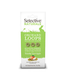 Supreme Science - Selective Naturals Orchard Loops pour Rongeurs - 80g