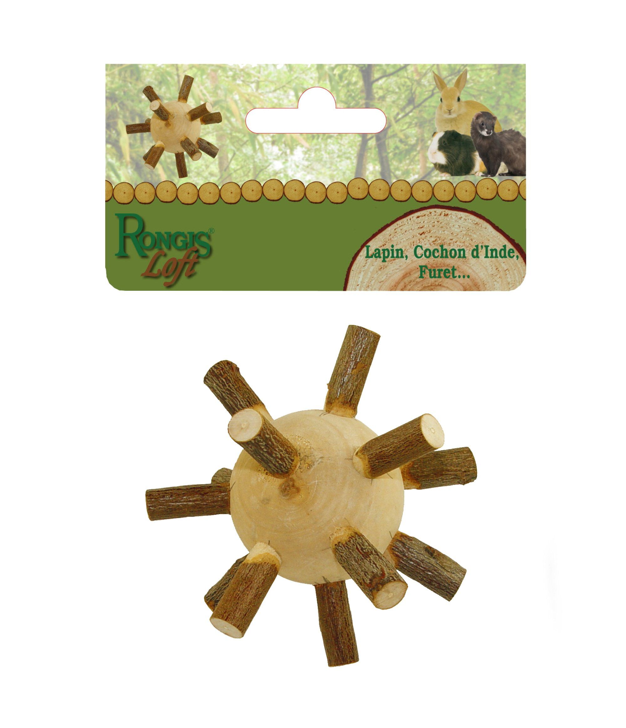 Rongis - Jouet Balle &agrave; Picots pour Rongeur Image num&eacute;ro 1