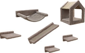 Kerbl - Mur d’escalade Monte Baldo pour Chats - 60cm