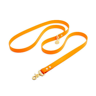 Pop Dog - Laisse Bandoulière Pitchoune Orange pour Chien - XS/S